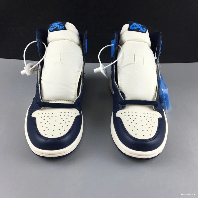 Jordan Retro 1 High OG 555088-140 Obsidian Air 1217